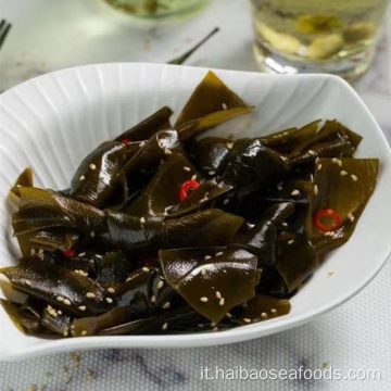 Ingredienti per pentola caldi da kelp salata fresca